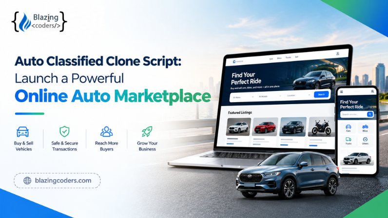 Auto Classified Clone Script: Launch a Powerful Online Auto Marketplace