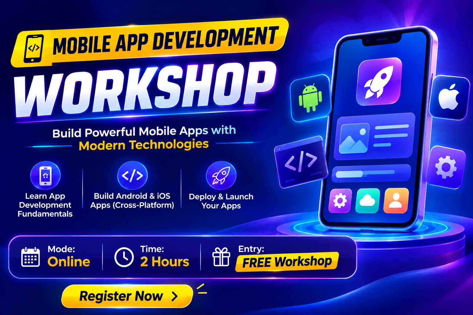 MOBILE APP DEVELOPMENT WORKSHOP