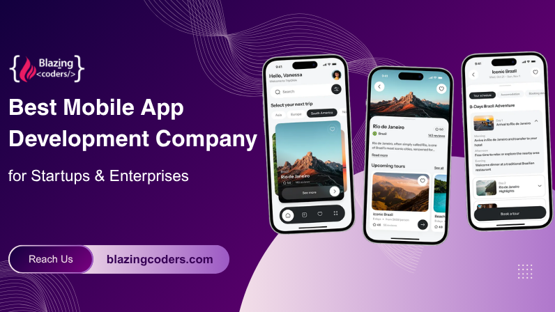 Best Mobile App Development Company for Startups & Enterprises