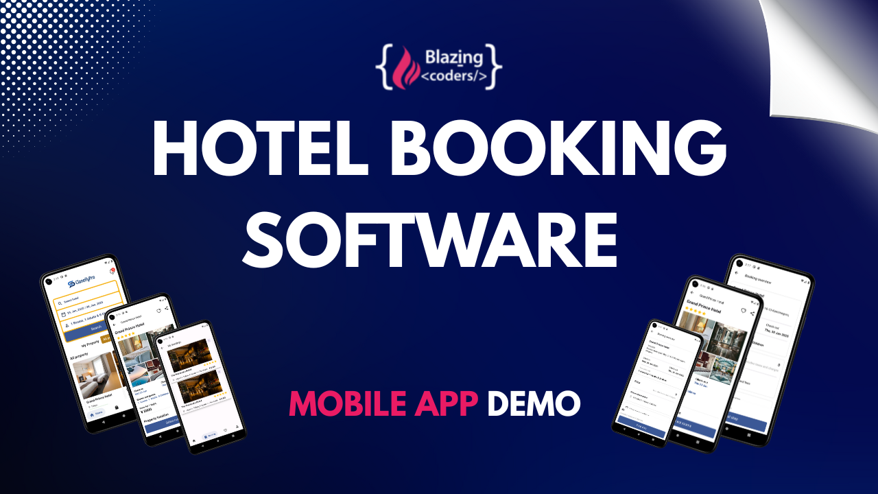 Launch a Hotel Booking App | Hotel Booking Software Demo | Mobile App Preview
