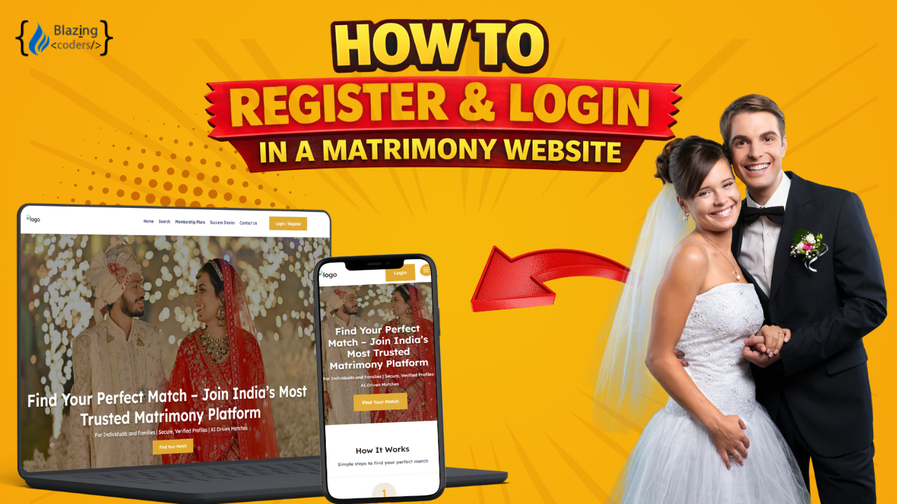 Complete Matrimony Website Login & Registration Process | Step-by-Step Guide