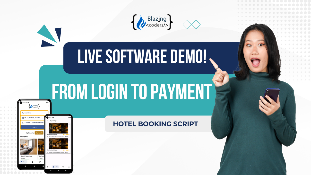From Login to Payment - How Our Hotel Booking Software Works (Live Demo) 